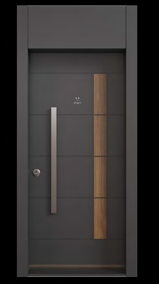 Zen Plus 02 Laminoks Çelik Kapı İzmit Çelik Kapı Modeli