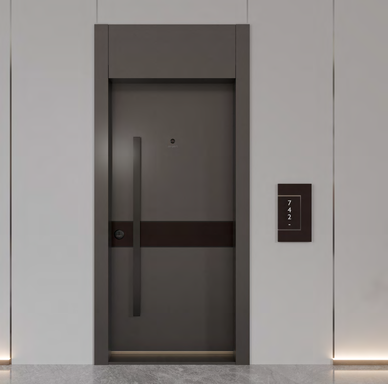 Zen Resista 01 Çelik Kapı İzmit Çelik Kapı Modeli
