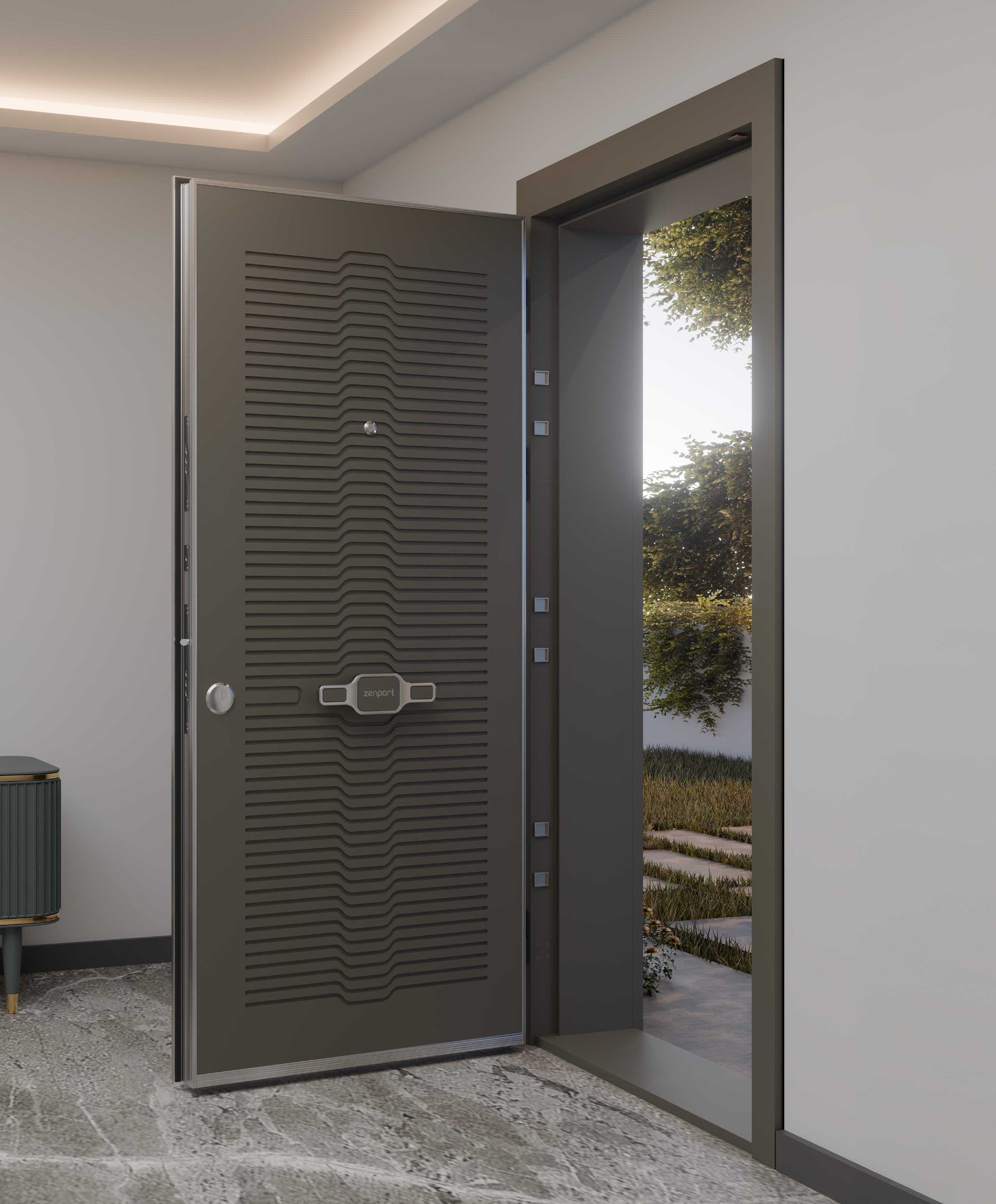 Zenport Lumina Çelik Kapı ZP-LUMINA - İzmit Çelik Kapı Detay Görseli 3